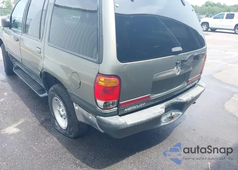 1999 Mercury Mountaineer из США, поврежденный, VIN 4M2ZU55P2XUJ06929